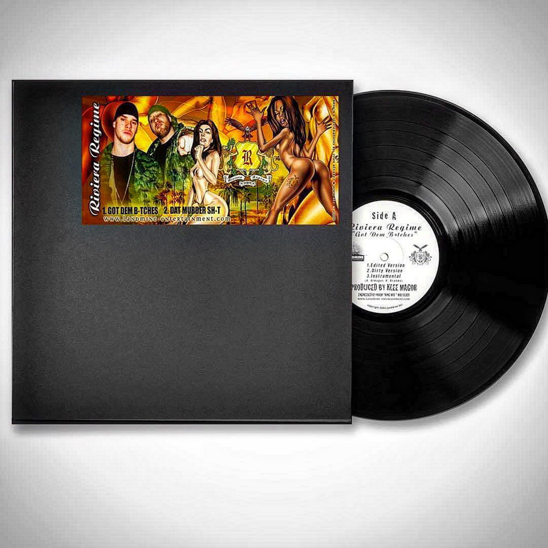 Riviera Regime - GOT DEM B*TCHES/DAT MURDER SH*T 12" VINYL RECORD