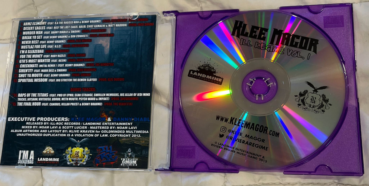 Klee MaGoR - ILL REGIME VOL. 1 - CD Album