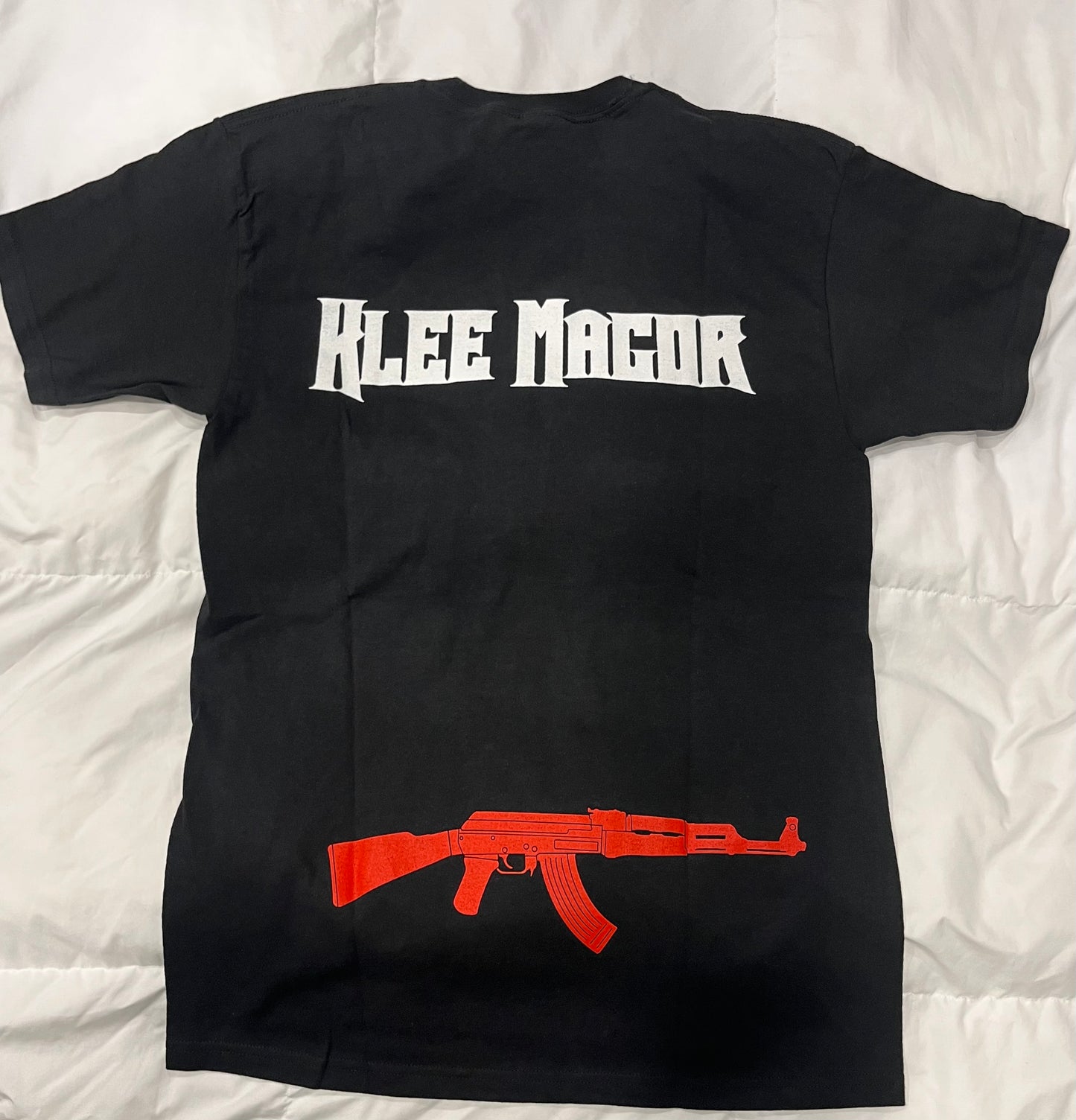Back side of the T-Shirt.