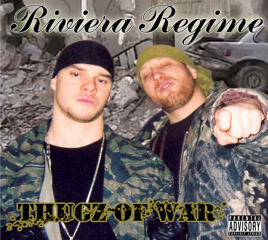 Riviera Regime - THUGZ OF WAR - CD Album